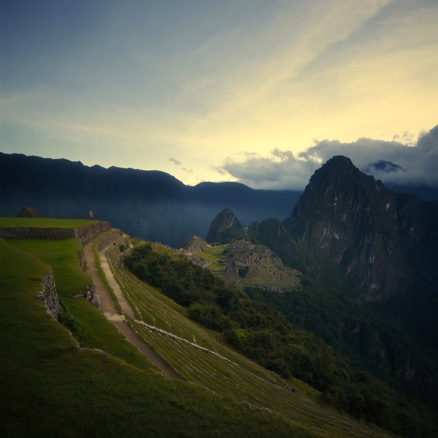 Machu Picchu ao amanhecer